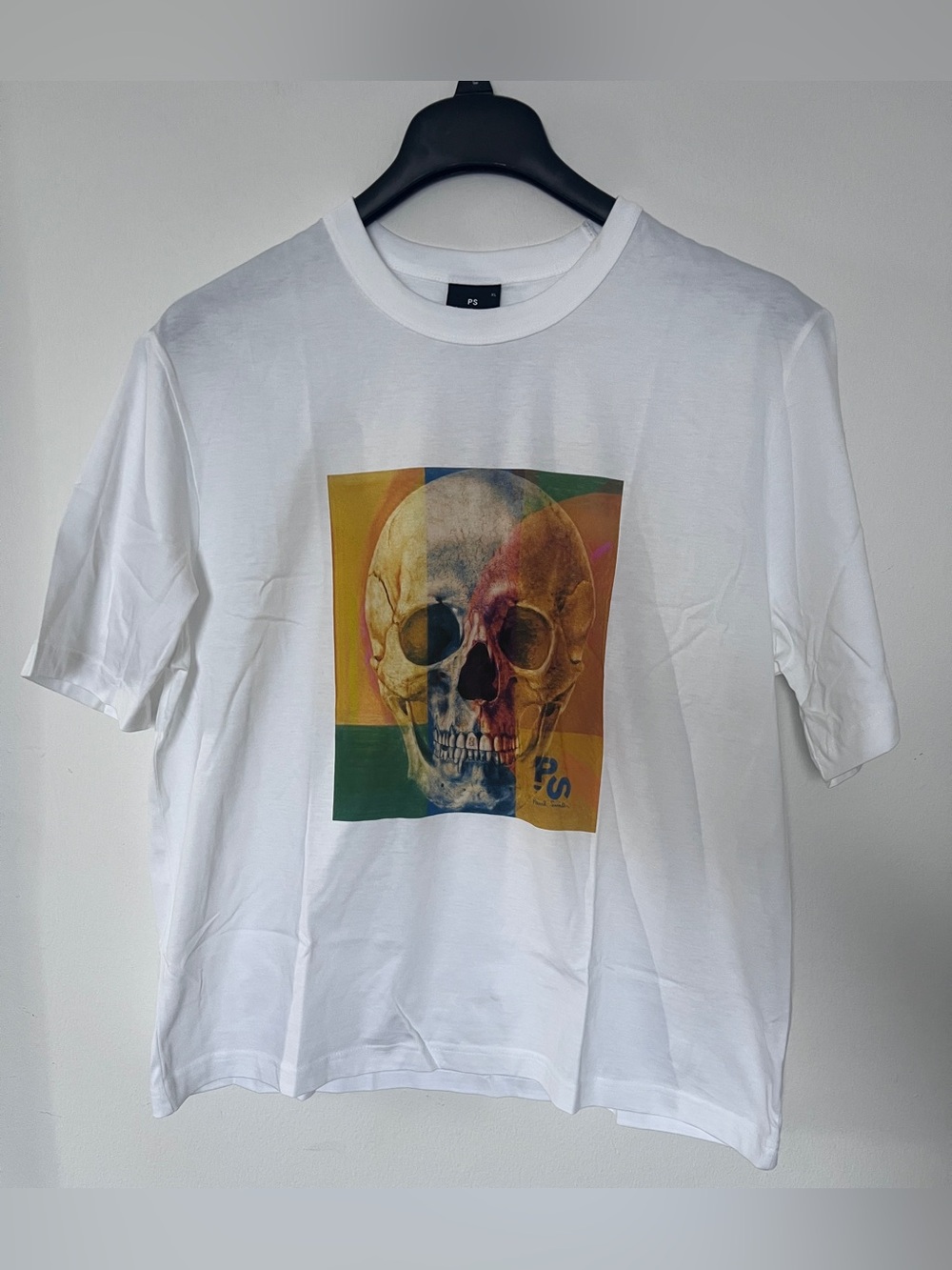 PS Paul Smith Men’s White Logo T-Shirt